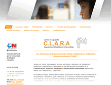 Tablet Screenshot of claralogopedia.com
